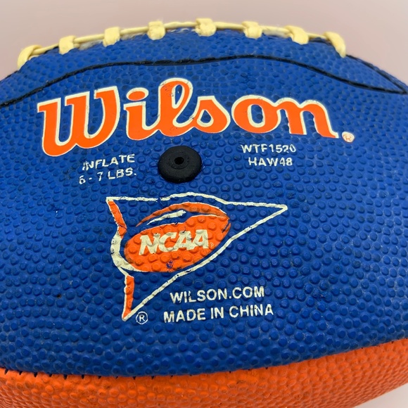 NCAA Wilson Florida Gators University of Florida UF 9" Rubber Football - Picture 6 of 15